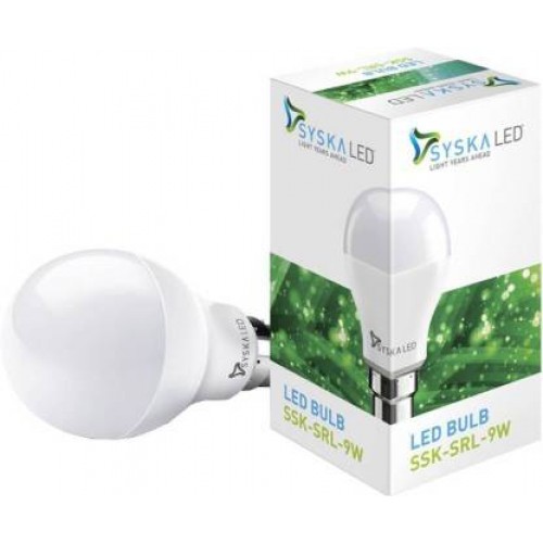 Syska 9 deals watt led bulb